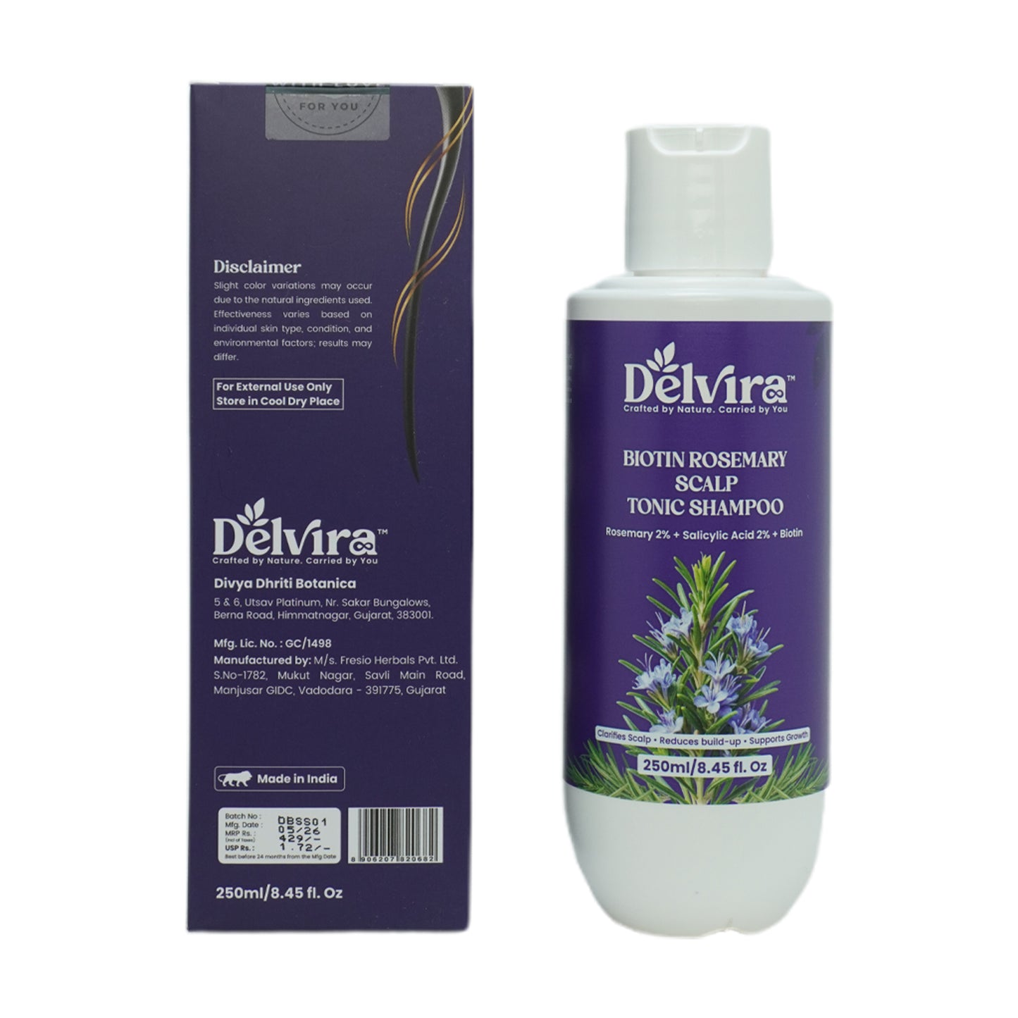 Biotin Rosemary Scalp Tonic Shampoo