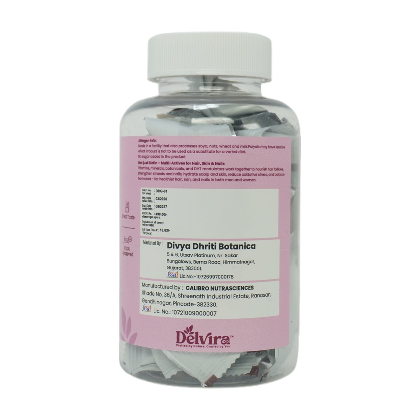 Hair,Nail And Skin Gummy