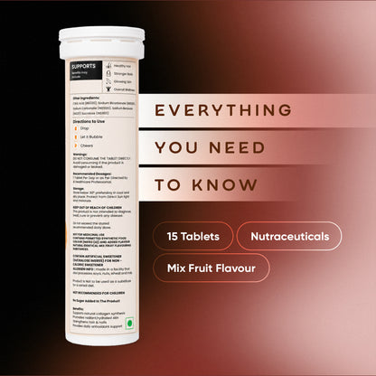 Delvira Hair, Nail & Skin Effervescent Tablets