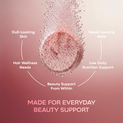 Delvira Hair, Nail & Skin Effervescent Tablets