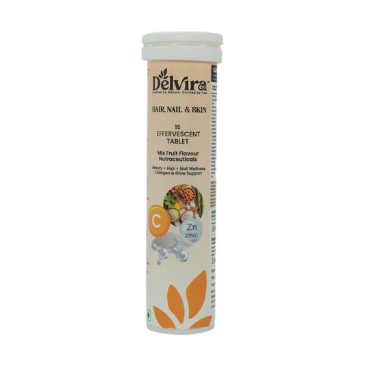 Delvira Hair, Nail & Skin Effervescent Tablets