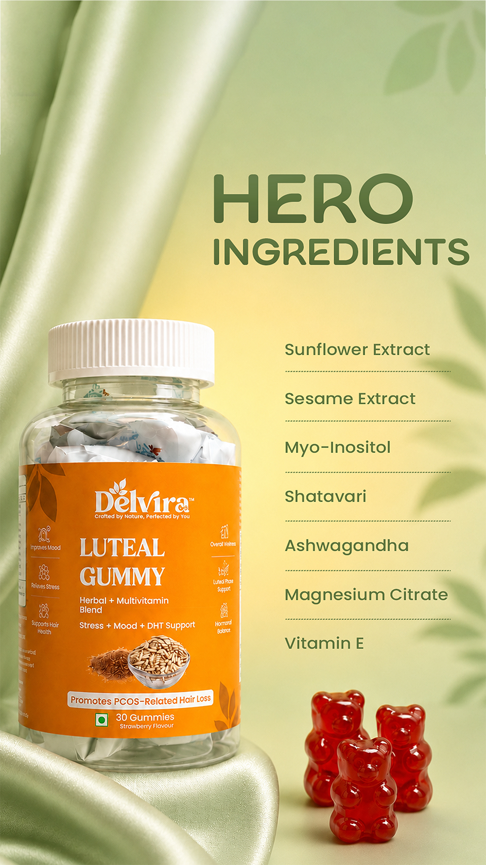 Delvira Luteal Gummies