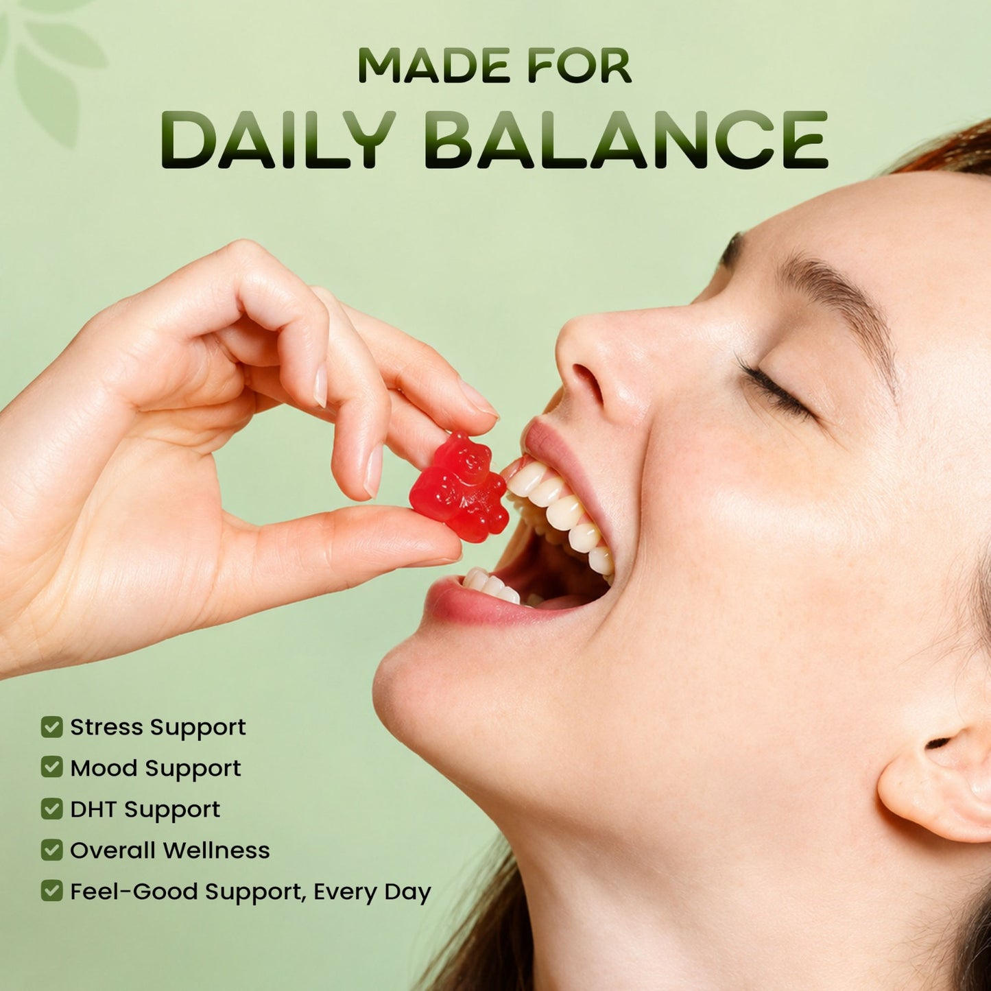 Delvira Luteal Gummies for Women Wellness Support | Myo Inositol, Shatavari, Ashwagandha, Vitamin E, Magnesium Citrate & B6 | Hormonal Balance, Cycle Care, Daily Nutritional Supplement | Strawberry Flavour | 30 Gummies